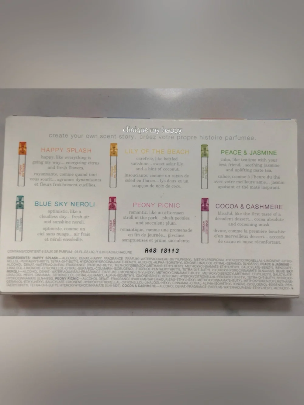 NWT - Clinique My Happy Discovery Set